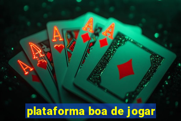 plataforma boa de jogar